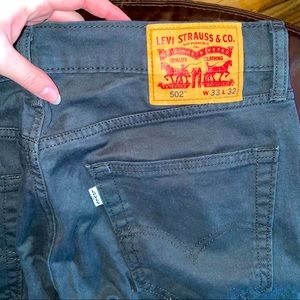 Levi’s Mens Dark Charcoal Jeans